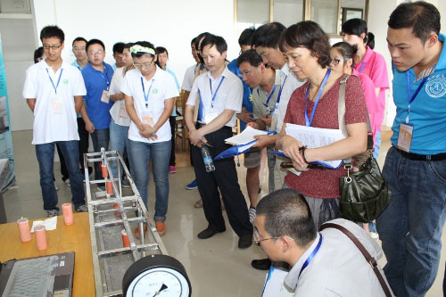 我校代表队在第三届全国大学生水利创新设计大